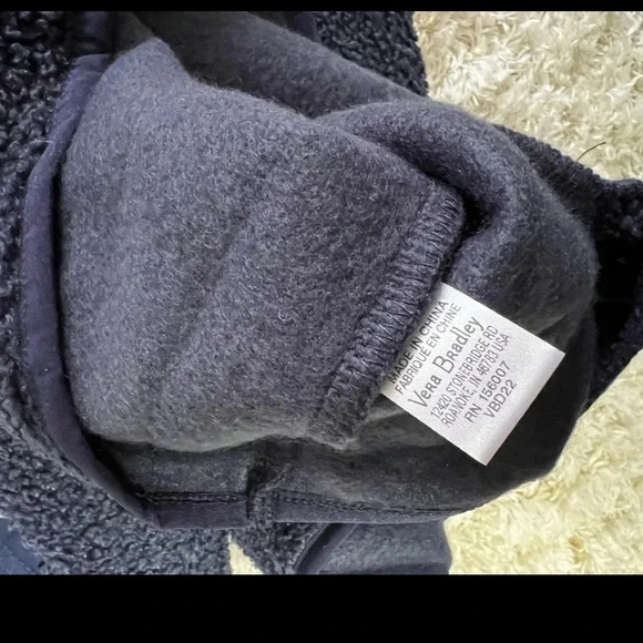 Nwt Vera Bradley Teddy Fleece Pullover Size Xl - Picture 8 of 8